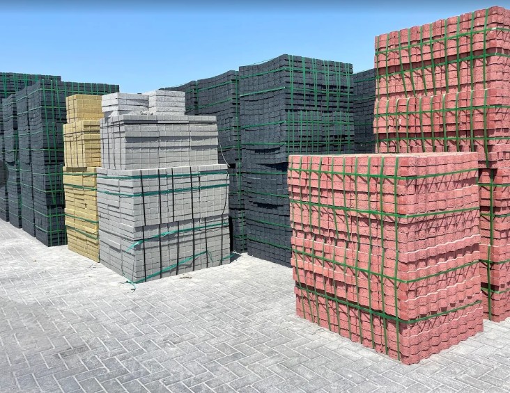 Dubai Blocks Premium Inventory - Concrete Blocks in Multiple Colors